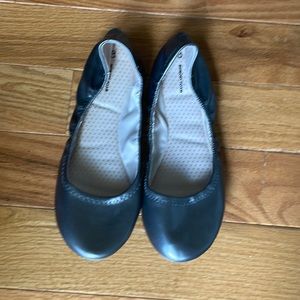 Size 8 silver ballet flats